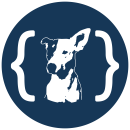 WenclTech Solutions Logo { Dog }